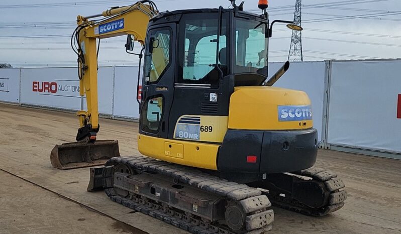 2017 Komatsu PC80MR-3 6 Ton+ Excavators For Auction: Leeds – 5th, 6th, 7th & 8th March 2025 @ 8:00am full