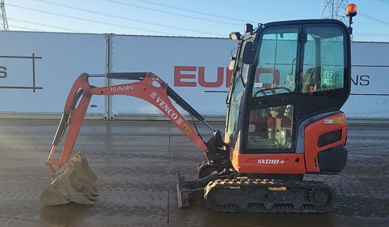 2013 Kubota KX018-4 Mini Excavators For Auction: Leeds – 5th, 6th, 7th & 8th March 2025 @ 8:00am full