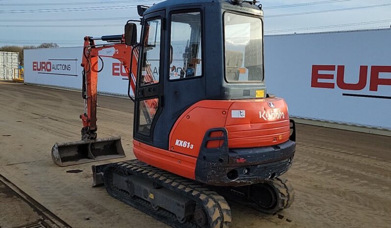 2016 Kubota KX61-3 Mini Excavators For Auction: Leeds – 5th, 6th, 7th & 8th March 2025 @ 8:00am full