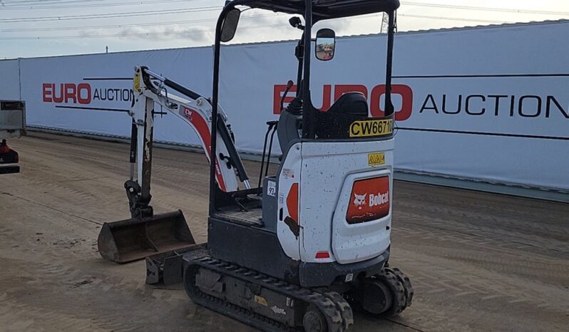 2021 Bobcat E17Z Mini Excavators For Auction: Leeds – 5th, 6th, 7th & 8th March 2025 @ 8:00am full