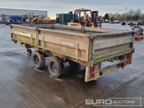 Indespension 2 Ton Twin Axle Dropside Trailer, Ramps Plant Trailers For Auction: Leeds – 5th, 6th, 7th & 8th March 2025 @ 8:00am full