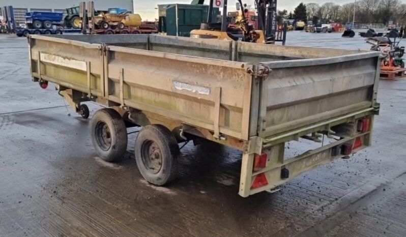 Indespension 2 Ton Twin Axle Dropside Trailer, Ramps Plant Trailers For Auction: Leeds – 5th, 6th, 7th & 8th March 2025 @ 8:00am full