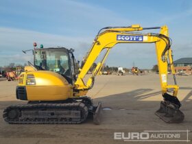 2017 Komatsu PC80MR-3 6 Ton+ Excavators For Auction: Leeds – 5th, 6th, 7th & 8th March 2025 @ 8:00am full