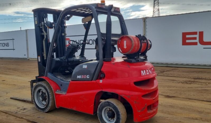 2013 Manitou MI30G Forklifts For Auction: Leeds – 5th, 6th, 7th & 8th March 2025 @ 8:00am full