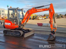 2017 Kubota KX101-3A4 Mini Excavators For Auction: Leeds – 5th, 6th, 7th & 8th March 2025 @ 8:00am full