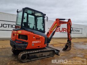 2019 Kubota KX027-4 Mini Excavators For Auction: Dromore – 21st & 22nd February 2025 @ 9:00am For Auction on 2025-02-22 full