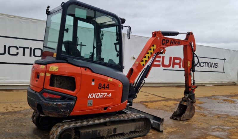 2019 Kubota KX027-4 Mini Excavators For Auction: Dromore – 21st & 22nd February 2025 @ 9:00am For Auction on 2025-02-22 full