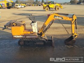 Hanix N080-2 Micro Excavators For Auction: Leeds – 5th, 6th, 7th & 8th March 2025 @ 8:00am full