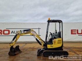 2021 Yanmar ViO17 Mini Excavators For Auction: Dromore – 21st & 22nd February 2025 @ 9:00am For Auction on 2025-02-22 full