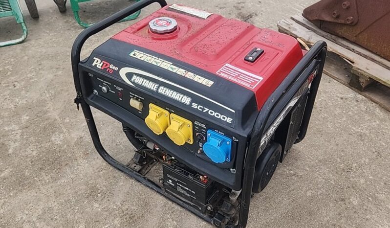 PdPro Gen SC7000E Petrol Generator Generators For Auction: Dromore – 21st & 22nd February 2025 @ 9:00am For Auction on 2025-02-22 full