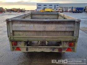 Indespension 2 Ton Twin Axle Dropside Trailer, Ramps Plant Trailers For Auction: Leeds – 5th, 6th, 7th & 8th March 2025 @ 8:00am full