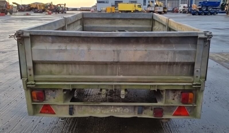 Indespension 2 Ton Twin Axle Dropside Trailer, Ramps Plant Trailers For Auction: Leeds – 5th, 6th, 7th & 8th March 2025 @ 8:00am full