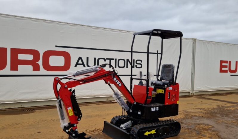 Unused 2024 Miva VA13 Micro Excavators For Auction: Dromore – 21st & 22nd February 2025 @ 9:00am For Auction on 2025-02-22