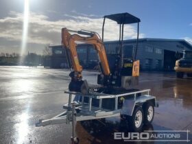 Unused 2024 JPC HT12 Micro Excavators For Auction: Dromore – 21st & 22nd February 2025 @ 9:00am For Auction on 2025-02-22