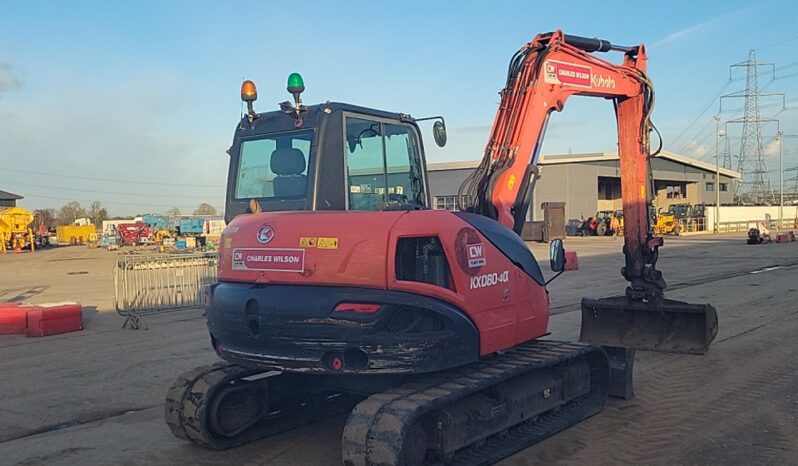 2019 Kubota KX080-4A 6 Ton+ Excavators For Auction: Leeds – 5th, 6th, 7th & 8th March 2025 @ 8:00am full