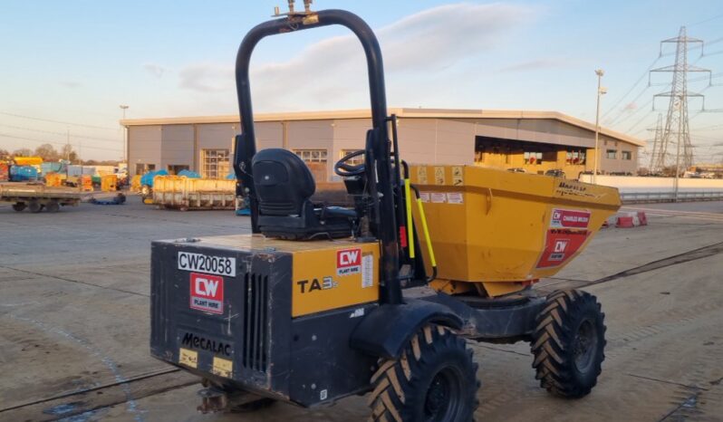 2018 Mecalac TA3S Site Dumpers For Auction: Leeds – 5th, 6th, 7th & 8th March 2025 @ 8:00am full