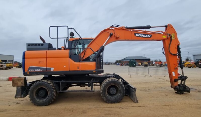 Doosan DX160W Wheeled Excavators For Auction: Leeds – 5th, 6th, 7th & 8th March 2025 @ 8:00am full