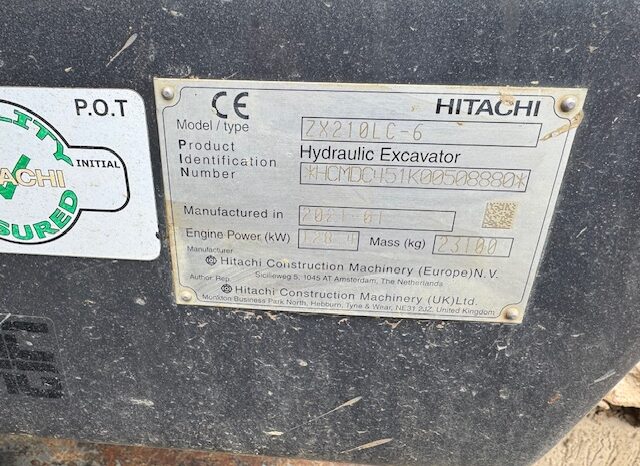 Hitachi ZX210-6 full