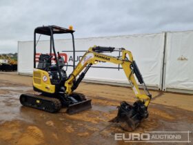 2021 Yanmar ViO17 Mini Excavators For Auction: Dromore – 21st & 22nd February 2025 @ 9:00am For Auction on 2025-02-22 full