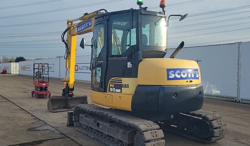 2017 Komatsu PC80MR-3 6 Ton+ Excavators For Auction: Leeds – 5th, 6th, 7th & 8th March 2025 @ 8:00am full