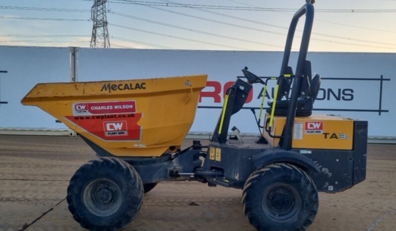 2018 Mecalac TA3S Site Dumpers For Auction: Leeds – 5th, 6th, 7th & 8th March 2025 @ 8:00am full