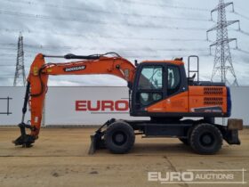 Doosan DX160W Wheeled Excavators For Auction: Leeds – 5th, 6th, 7th & 8th March 2025 @ 8:00am full