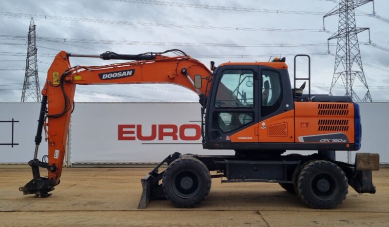 Doosan DX160W Wheeled Excavators For Auction: Leeds – 5th, 6th, 7th & 8th March 2025 @ 8:00am full