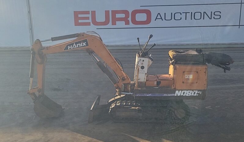 Hanix N080-2 Micro Excavators For Auction: Leeds – 5th, 6th, 7th & 8th March 2025 @ 8:00am full