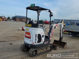 2021 Bobcat E17Z Mini Excavators For Auction: Leeds – 5th, 6th, 7th & 8th March 2025 @ 8:00am full