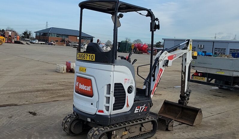 2021 Bobcat E17Z Mini Excavators For Auction: Leeds – 5th, 6th, 7th & 8th March 2025 @ 8:00am full