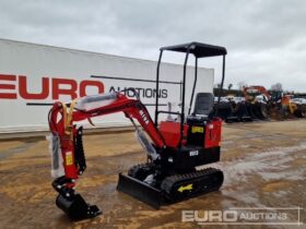 Unused 2024 Miva VA13 Micro Excavators For Auction: Dromore – 21st & 22nd February 2025 @ 9:00am For Auction on 2025-02-22