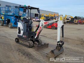 2021 Bobcat E17Z Mini Excavators For Auction: Leeds – 5th, 6th, 7th & 8th March 2025 @ 8:00am full