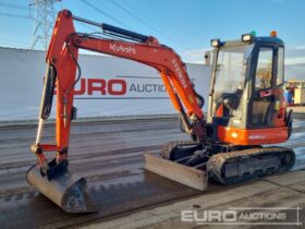 2017 Kubota KX101-3A4 Mini Excavators For Auction: Leeds – 5th, 6th, 7th & 8th March 2025 @ 8:00am