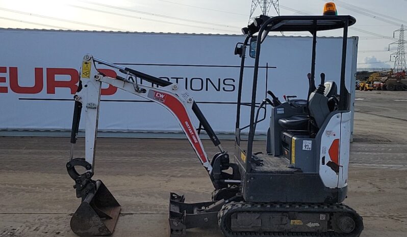 2021 Bobcat E17Z Mini Excavators For Auction: Leeds – 5th, 6th, 7th & 8th March 2025 @ 8:00am full