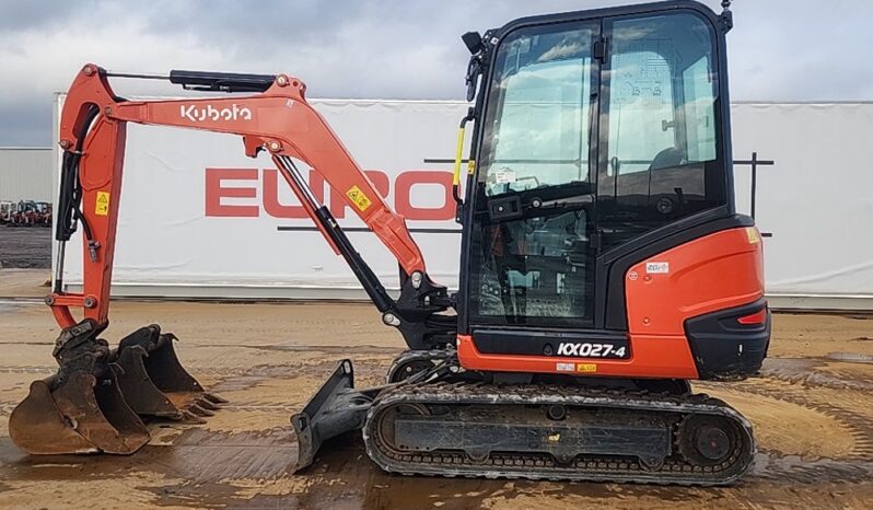 2021 Kubota KX027-4 Mini Excavators For Auction: Dromore – 21st & 22nd February 2025 @ 9:00am For Auction on 2025-02-22 full