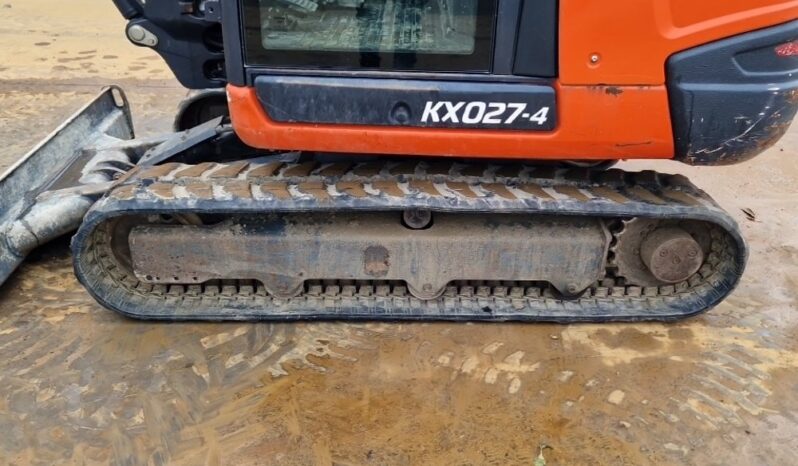 2019 Kubota KX027-4 Mini Excavators For Auction: Dromore – 21st & 22nd February 2025 @ 9:00am For Auction on 2025-02-22 full