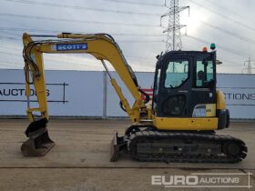 2017 Komatsu PC80MR-3 6 Ton+ Excavators For Auction: Leeds – 5th, 6th, 7th & 8th March 2025 @ 8:00am full