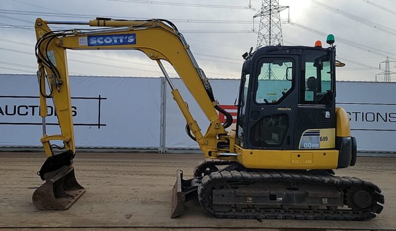 2017 Komatsu PC80MR-3 6 Ton+ Excavators For Auction: Leeds – 5th, 6th, 7th & 8th March 2025 @ 8:00am full