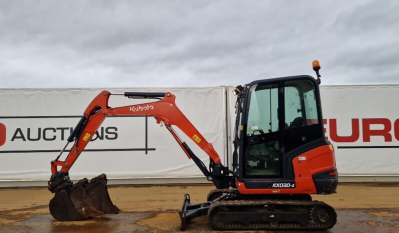 2020 Kubota KX030-4 Mini Excavators For Auction: Dromore – 21st & 22nd February 2025 @ 9:00am For Auction on 2025-02-22 full