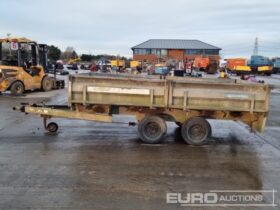 Indespension 2 Ton Twin Axle Dropside Trailer, Ramps Plant Trailers For Auction: Leeds – 5th, 6th, 7th & 8th March 2025 @ 8:00am full