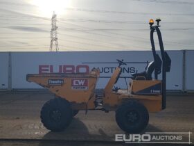 2017 Thwaites 3 Ton Site Dumpers For Auction: Leeds – 5th, 6th, 7th & 8th March 2025 @ 8:00am full