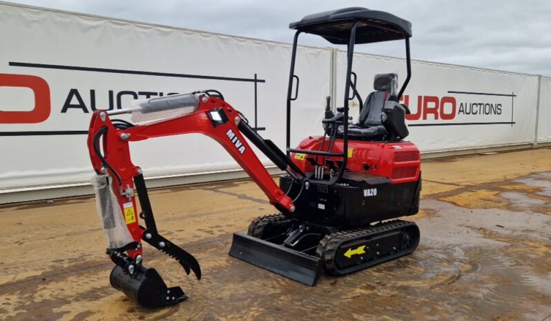 Unused 2024 Miva VA20 Micro Excavators For Auction: Dromore – 21st & 22nd February 2025 @ 9:00am For Auction on 2025-02-22