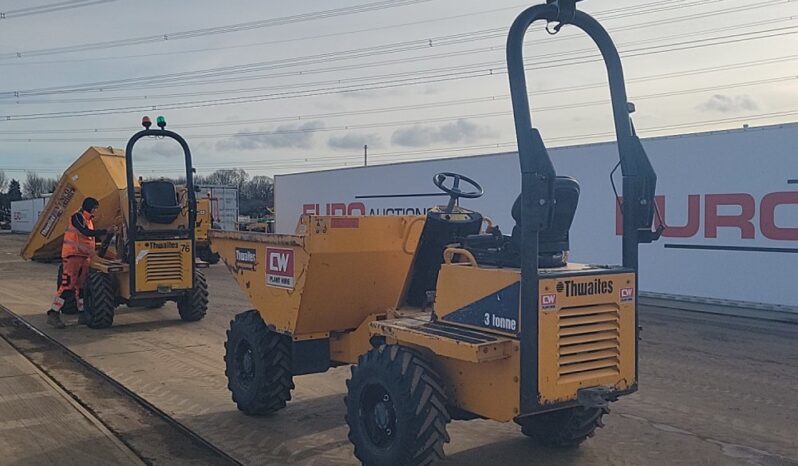 2017 Thwaites 3 Ton Site Dumpers For Auction: Leeds – 5th, 6th, 7th & 8th March 2025 @ 8:00am full