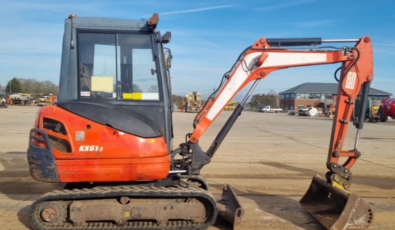 2016 Kubota KX61-3 Mini Excavators For Auction: Leeds – 5th, 6th, 7th & 8th March 2025 @ 8:00am full