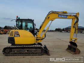 2017 Komatsu PC80MR-3 6 Ton+ Excavators For Auction: Leeds – 5th, 6th, 7th & 8th March 2025 @ 8:00am full