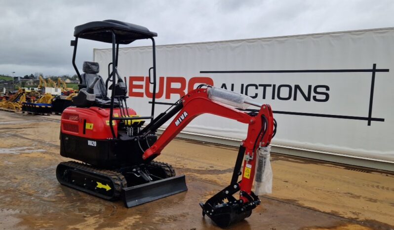 Unused 2024 Miva VA20 Micro Excavators For Auction: Dromore – 21st & 22nd February 2025 @ 9:00am For Auction on 2025-02-22 full