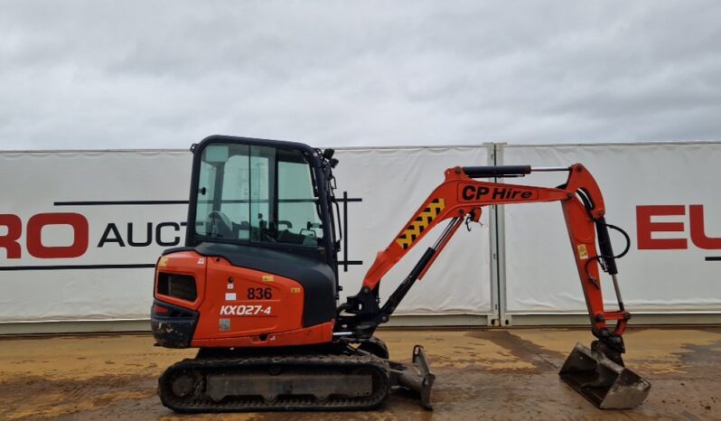 2019 Kubota KX027-4 Mini Excavators For Auction: Dromore – 21st & 22nd February 2025 @ 9:00am For Auction on 2025-02-22 full