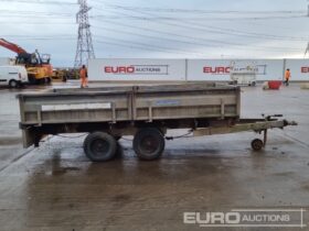 Indespension 2 Ton Twin Axle Dropside Trailer, Ramps Plant Trailers For Auction: Leeds – 5th, 6th, 7th & 8th March 2025 @ 8:00am full