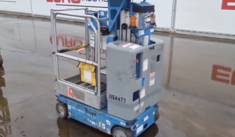 2015 Genie GR-15 Manlifts For Auction: Leeds – 5th, 6th, 7th & 8th March 2025 @ 8:00am full