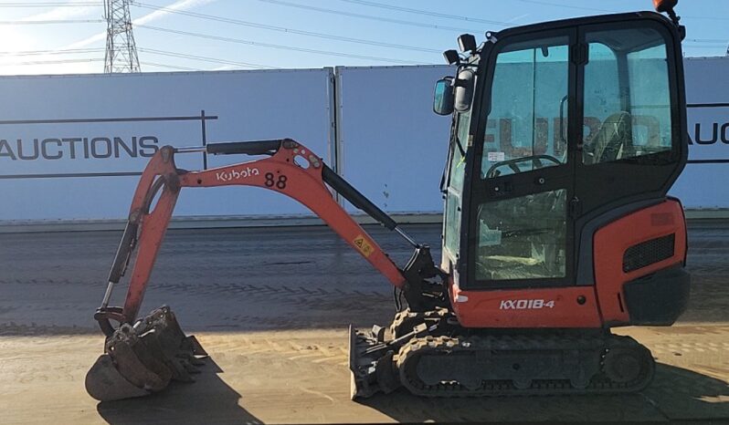 2018 Kubota KX018-4 Mini Excavators For Auction: Leeds – 5th, 6th, 7th & 8th March 2025 @ 8:00am full